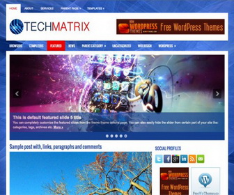 TechMatrix WordPress Template