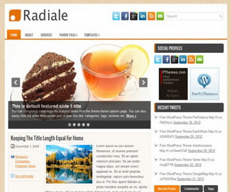 Radiale WordPress Template