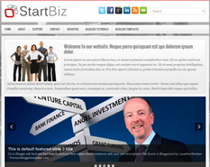 StartBiz Blogger Template