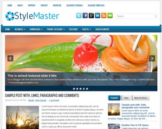 StyleMaster Blogger Template