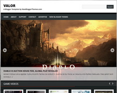 Valor Blogger Template