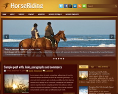 HorseRiding Blogger Template