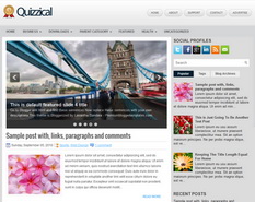 Quizzical Blogger Template