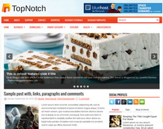 TopNotch Blogger Template