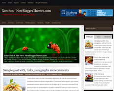 Xanthos Blogger Template
