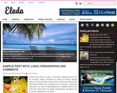 Elda Blogger Template