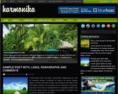 Harmonika Blogger Template