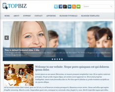 TopBiz Blogger Template