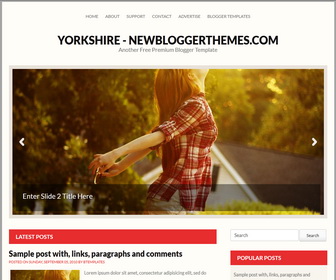 Yorkshire Blogger Template