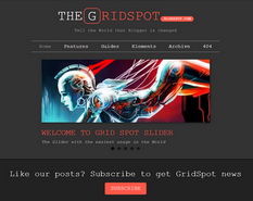 Grid Spot - Responsive Blogger Template