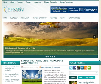 Creativ Blogger Template