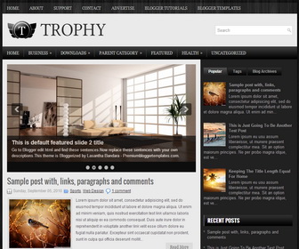 Trophy Blogger Template