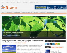 Grown Blogger Template