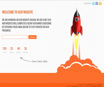 Launcher Blogger Template