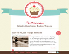 Buttercream Blogger Template