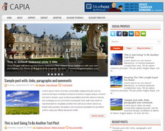 Capia Blogger Template