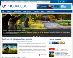 Progresso Blogger Template