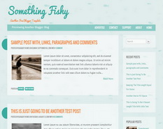 Something Fishy Blogger Template