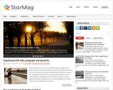 StarMag Blogger Template
