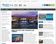 Endea Blogger Template