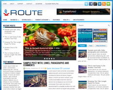 Route Blogger Template