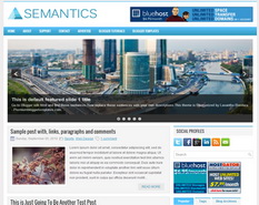 Semantics Blogger Template