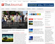 TheJournal Blogger Template