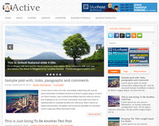 Active Blogger Template