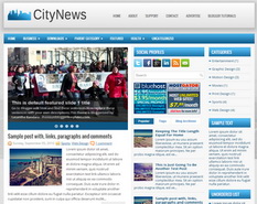 CityNews Blogger Template