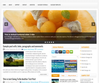 ProLines Blogger Template