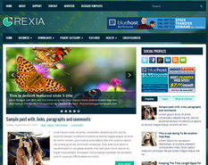 Rexia Blogger Template