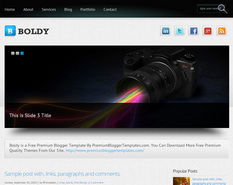 Boldy Blogger Template