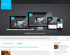 Fizz Responsive Blogger Template