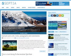 Septia Blogger Template