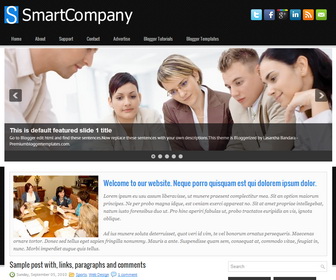 SmartCompany Blogger Template
