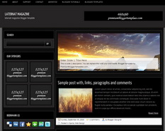 Laternat Magazine Blogger Template