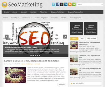 SeoMarketing Blogger Template