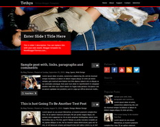 Tethys Blogger Template