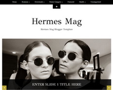 Hermes Mag Blogger Template