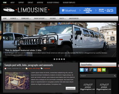 Limousine Blogger Template