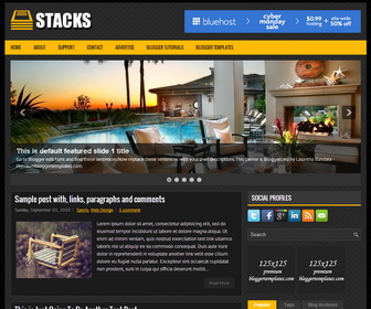 Stacks Blogger Template