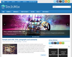 TechMix Blogger Template