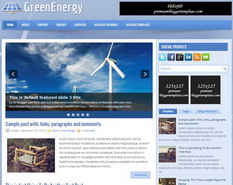 GreenEnergy Blogger Template