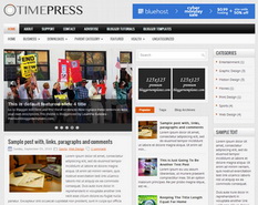 TimePress Blogger Template