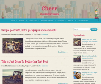 Cheer Blogger Template