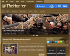 TheHunter Blogger Template