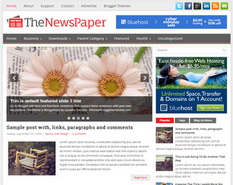 TheNewsPaper Blogger Template