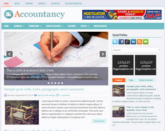 Accountancy Blogger Template