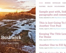 Bushwick Blogger Template