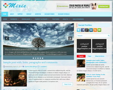 Mixie Blogger Template